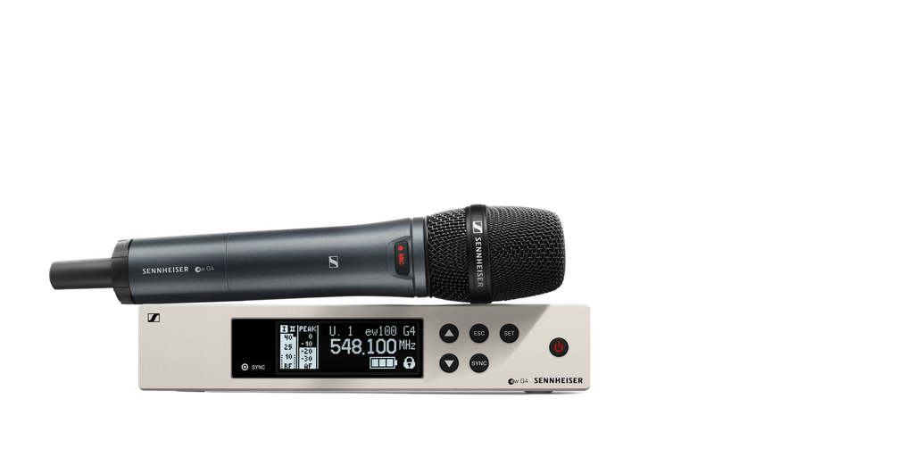 Sennheiser EW 100 G3 SKM 100-835 - Draadloze handheld microfoon set (incl. EM 100 ontvanger)