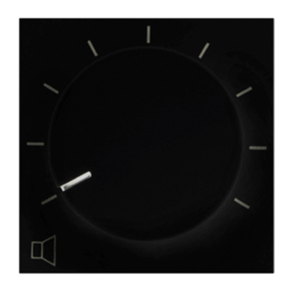 AUDAC - VC3036/B - 100V volume controller 36W  45 x 45 mm - Black version