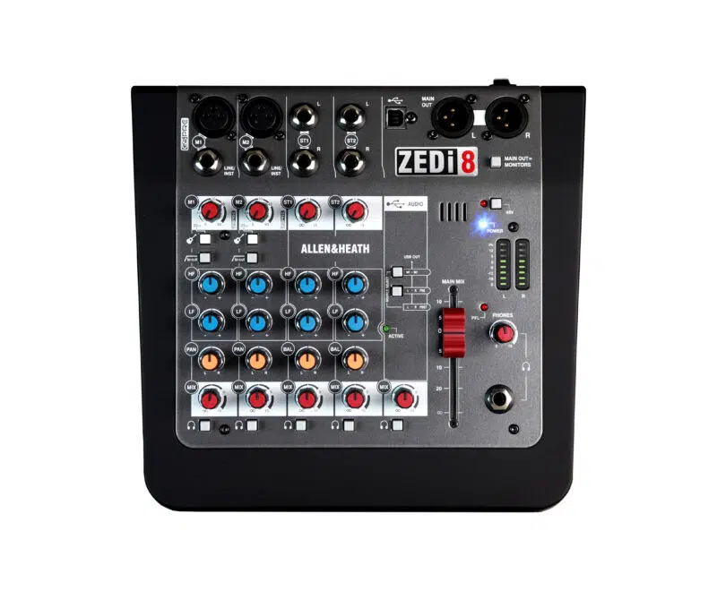 Mengpaneel Allen & Heath ZEDi8 - Compacte PA mengtafel