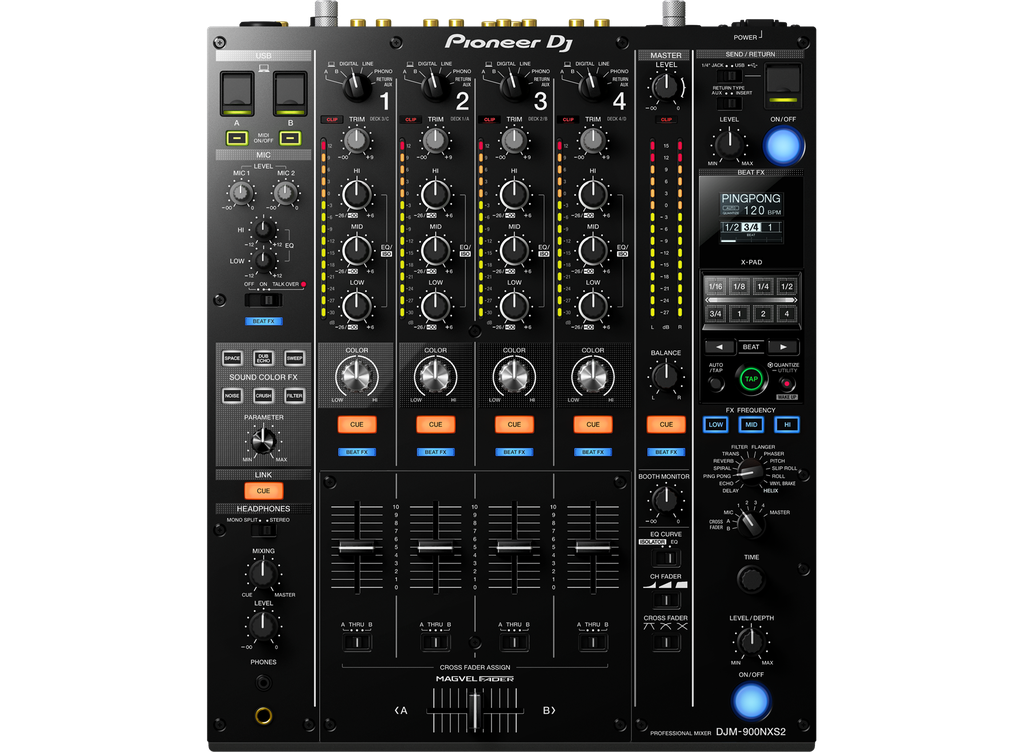 PioneerDJ DJM-900 NXS2 - DJ Mengtafel