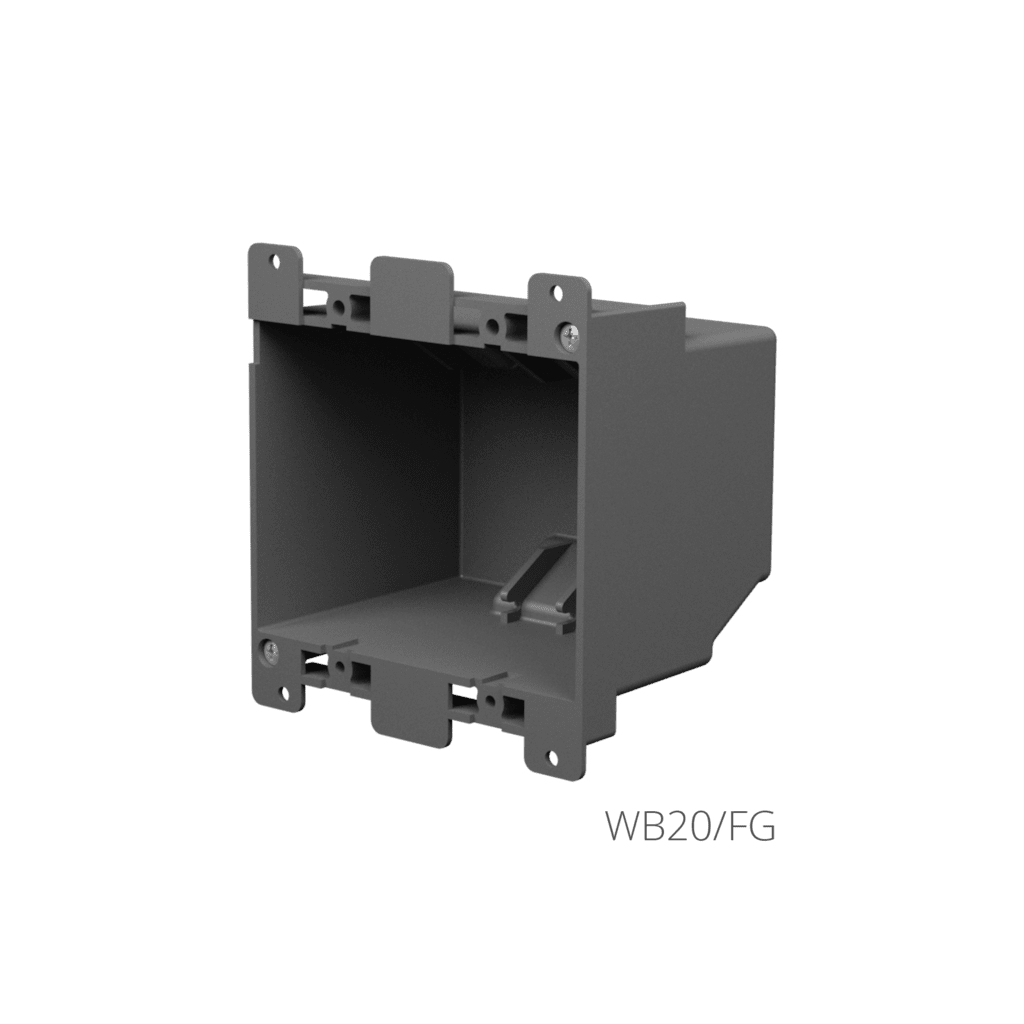 CAYMON - WB20/FG - Flush mount boxes for CASY052 - Flush mount box for CASY052 - Hollow wall