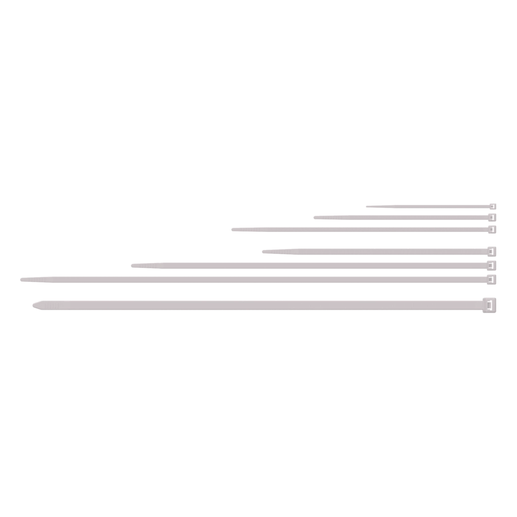PROCAB-rental - ACT314/W - Nylon cable ties - 3.6 x 140 mm - White version