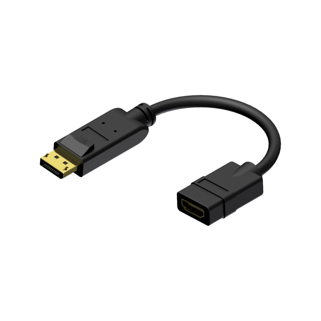 PROCAB-rental - BSP510 - Displayport (Male) to HDMI (Female) adapter - 0.2 m
