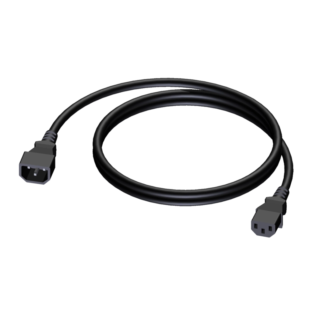 PROCAB-avit - CAB480/1.5 - Power cable - euro power male - euro power female - 3 x 1.5 mm² - 1,5 meter