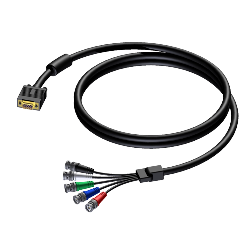 PROCAB-avit - CAV118/20-H - SVGA male - 5 x BNC male - 20 meter - hanger