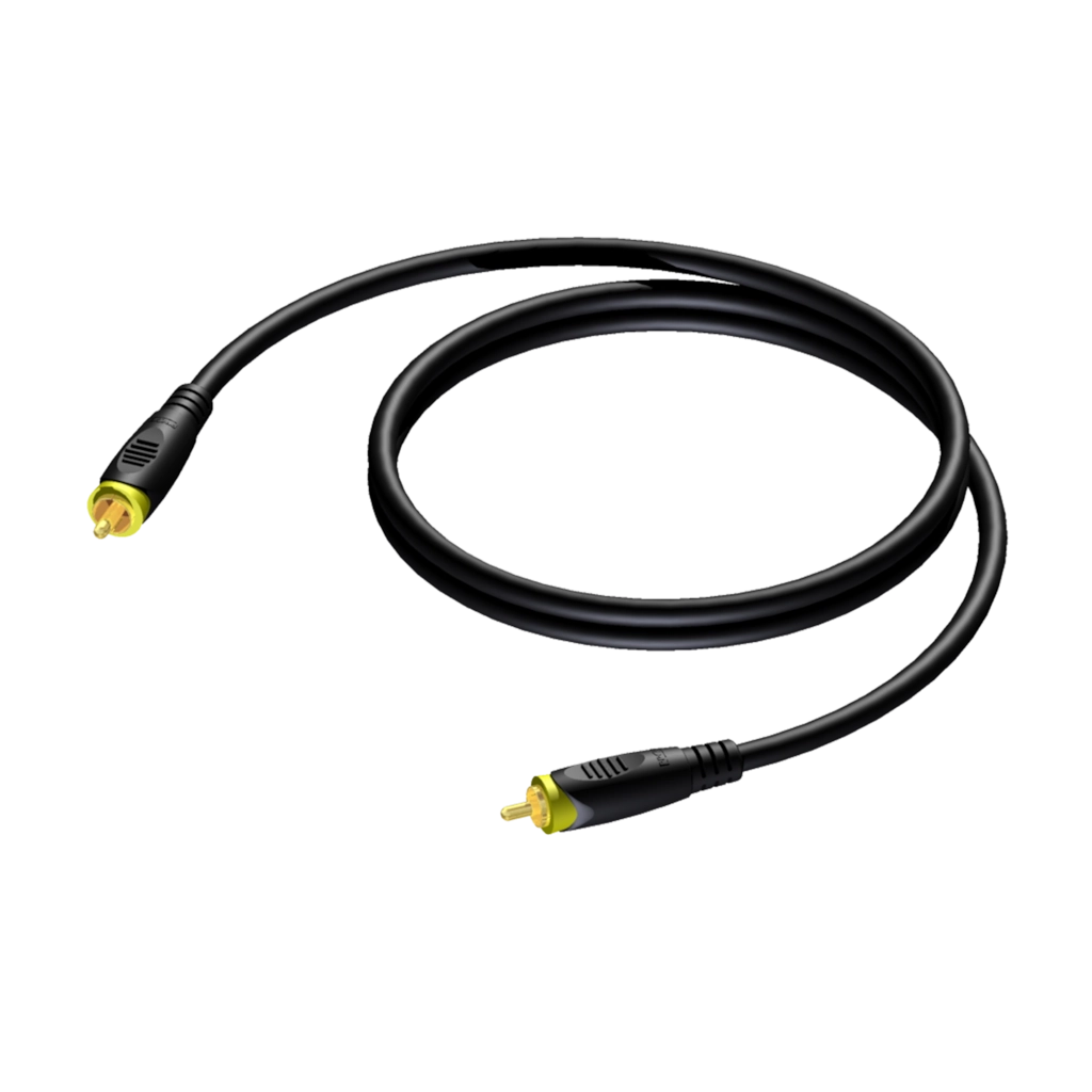 PROCAB-avit - CAV162/20-H - RCA/Cinch male - RCA/Cinch male - 75 ohm - 20 meter - hanger