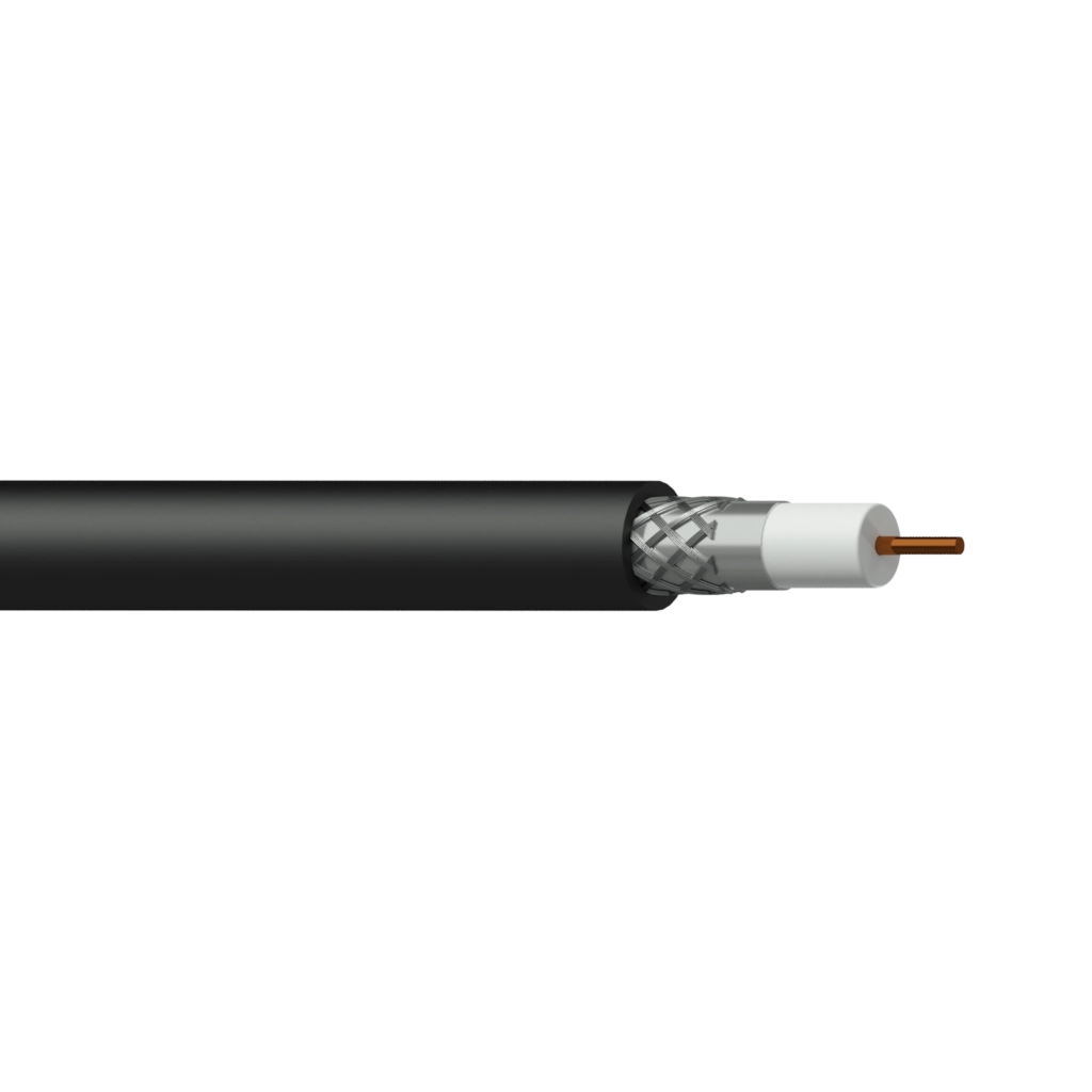 PROCAB-avit - CCX160/1 - 3G SDI coaxial video cable - RG6/U - solid 0.82 mm² - 18 AWG - FlamoFlex™ - 100 m plastic reel
