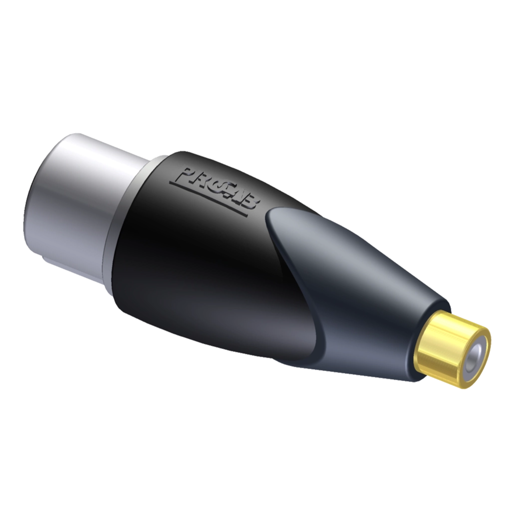 PROCAB-rental - CLP101 - Adapter - RCA/Cinch female - XLR female