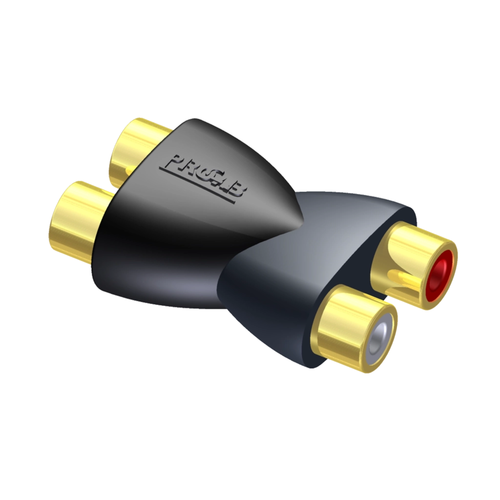 PROCAB-rental - CLP108 - Adapter - 2 x RCA/Cinch female - 2 x RCA/Cinch female