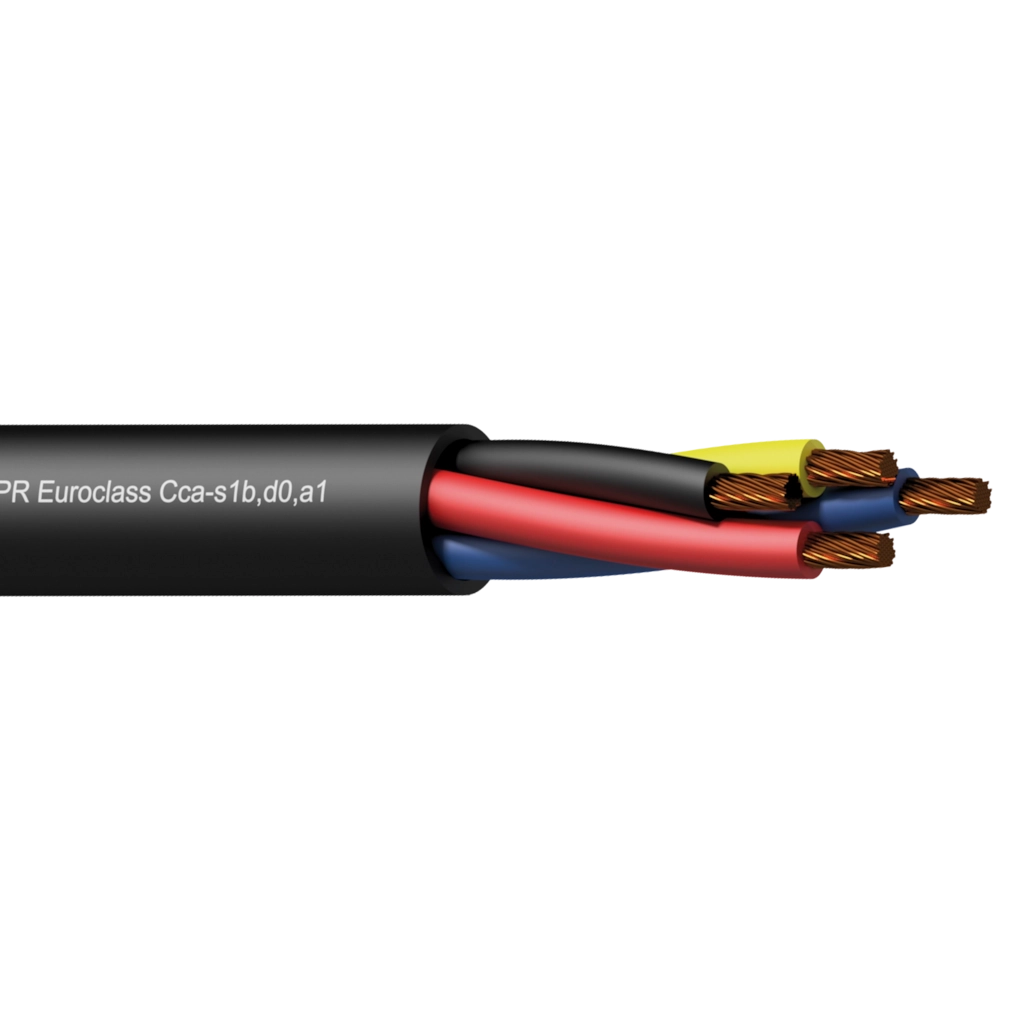 PROCAB-avit - CLS440-CCA/3 - Loudspeaker cable - 4 x 4 mm² - 11 AWG -  EN50399 CPR Euroclass Cca-s1b,d0,a1 - 300 m wooden reel