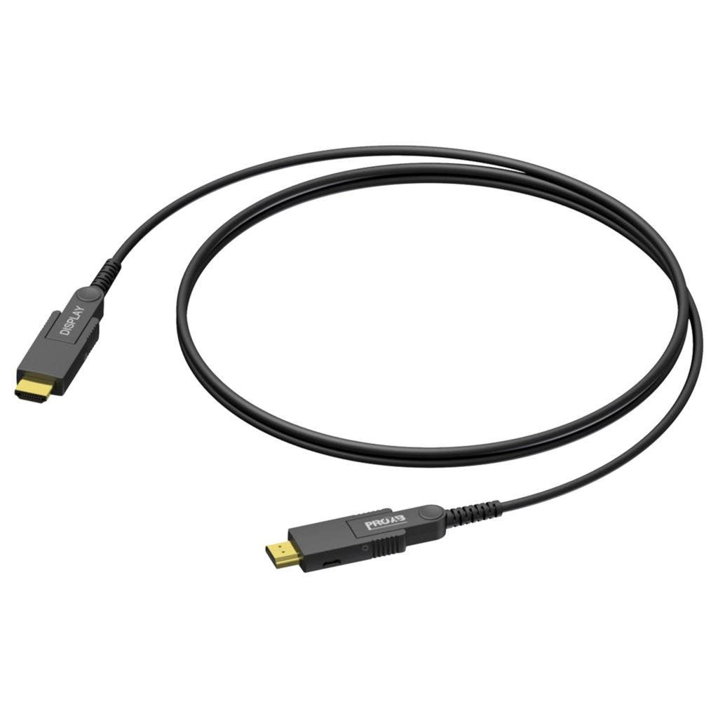 PROCAB-avit - CLV220A/10 - HDMI A male - HDMI A male - Active optical - Interchangeable connectors - 10 meter