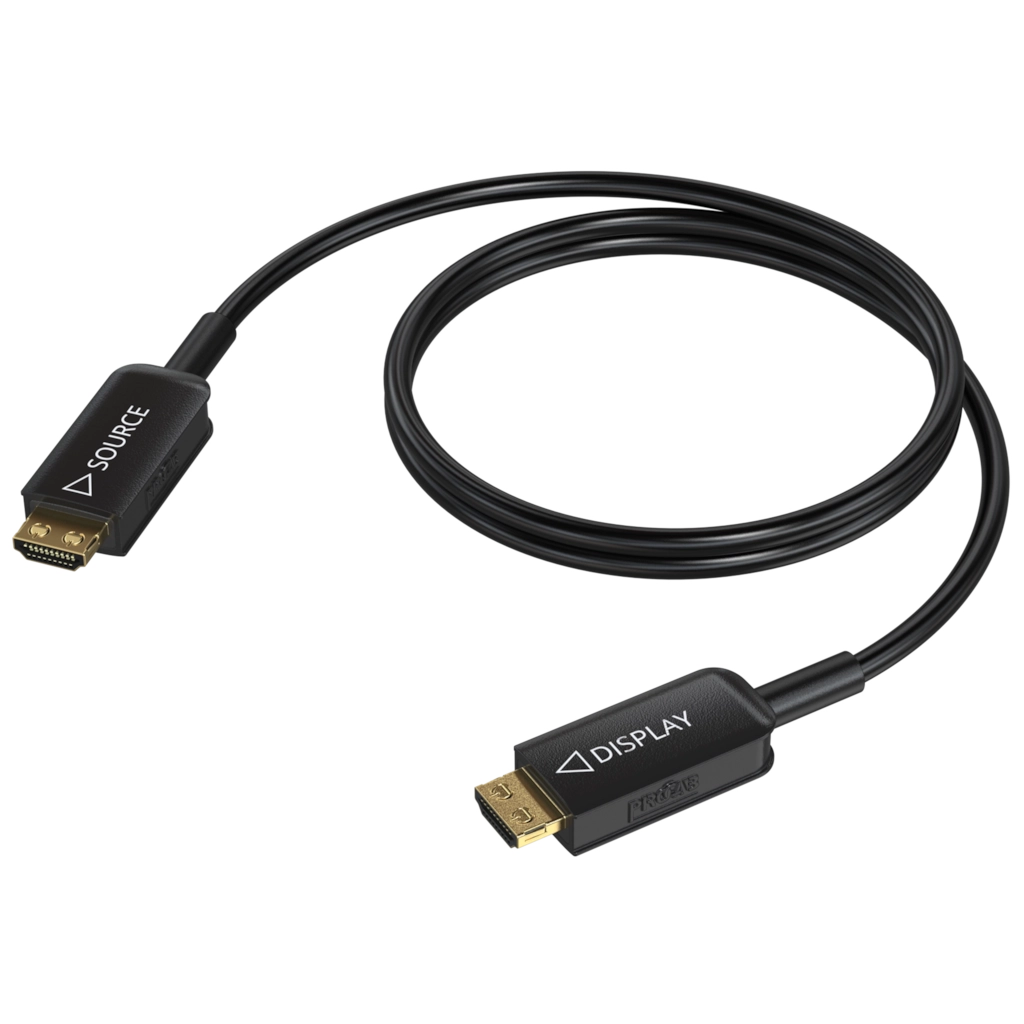 PROCAB-avit - CLV310A/20 - HDMI 2.1 Active optical cable – HDMI A male - HDMI A male - HighFlex™ - 20 meter