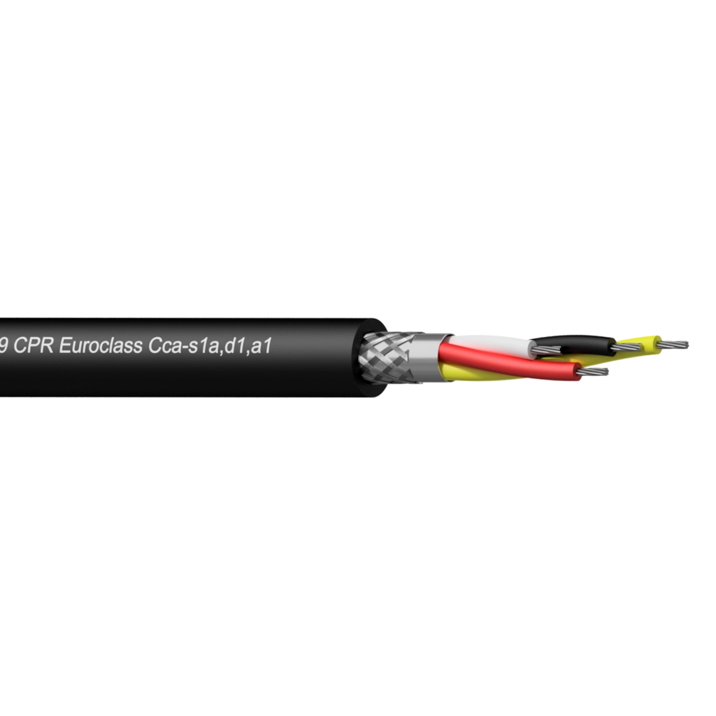 PROCAB-avit - CMX422-CCA/3 - DMX-512 cable - 4 x 0.34 mm² - 22 AWG -  EN50399 CPR Euroclass Cca-s1a,d1,a1 - 300 m wooden reel