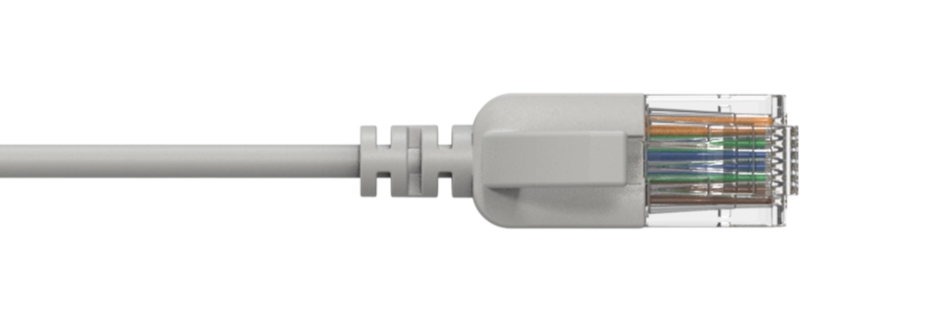 PROCAB-avit - CSD560GY/1.5 - Slimline networking cable - CAT6A RJ45 - RJ45 U/UTP - Grey version - 1.5 meter