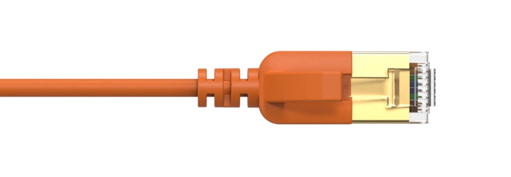 PROCAB-avit - CSD570OR/0.15 - Slimline networking cable - CAT7 RJ45 - RJ45 U/FTP - Orange version - 0.15 meter