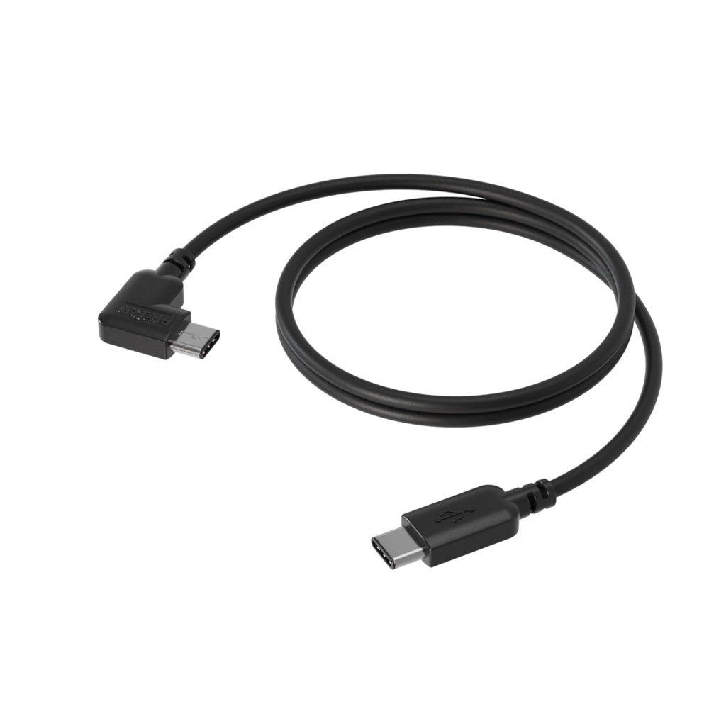 PROCAB-avit - CSD622B/3 - USB Type-C - Angled USB Type-C - USB 3.2 GEN 2 - Black version - 3 meter