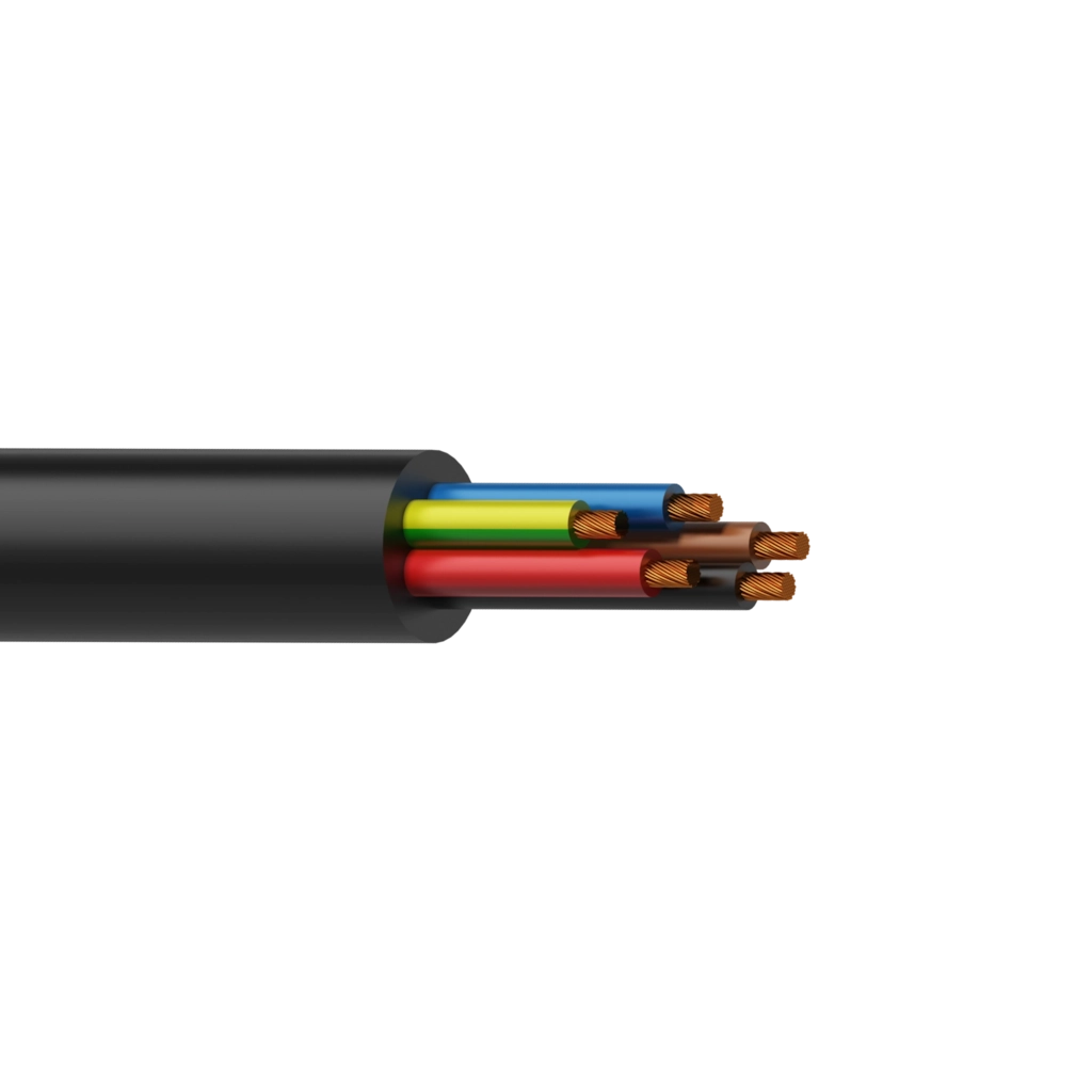 PROCAB-rental - H07RN-F5G2.5/1 - Power cable - H07RN-F 5G2.5 - 5 x 2.5 mm² - 13 AWG - 100 meter