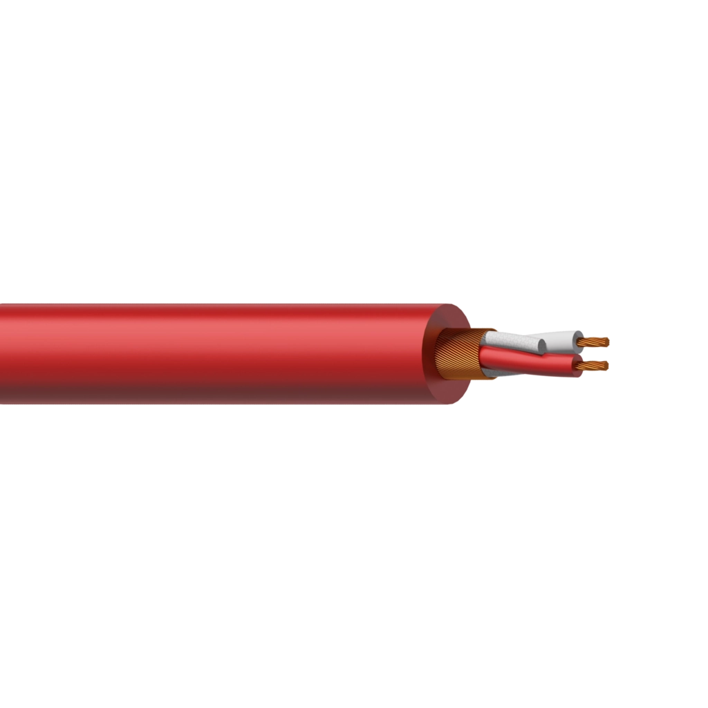 PROCAB-rental - MC305R/1 - Balanced microphone cable - flex 2 x 0.23 mm²- 24 AWG - 100 meter, red