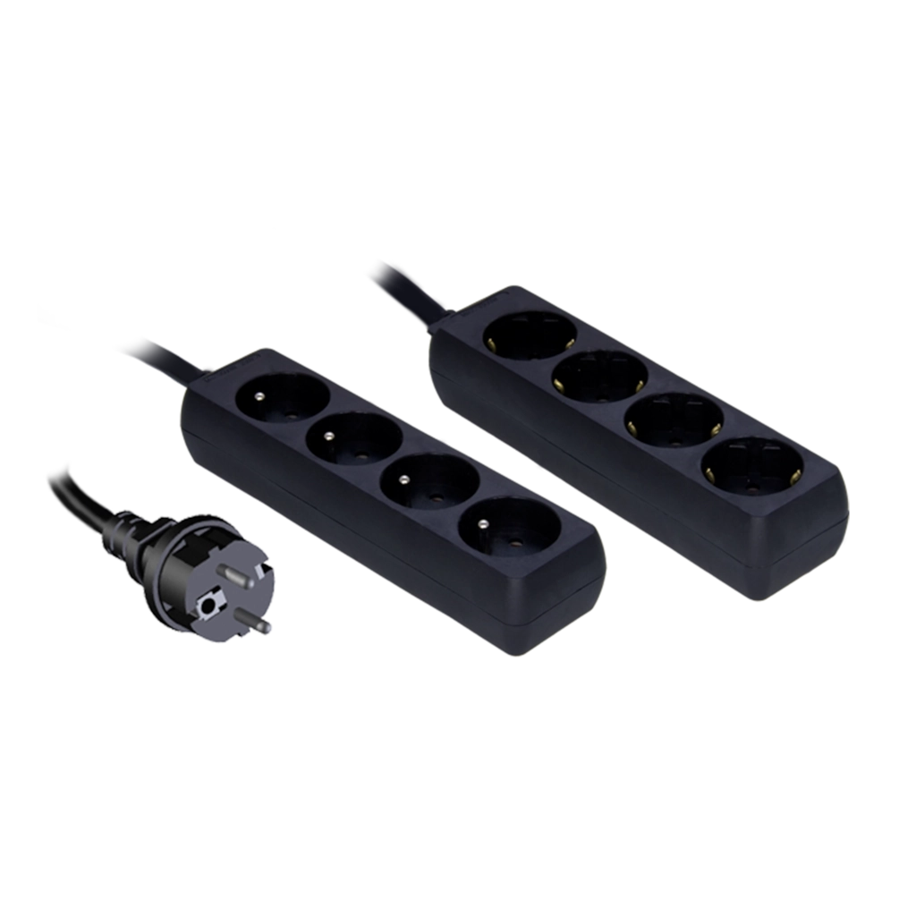 PROCAB-rental - PSC204/1.5-F - 3G2.5 powerstrip with child protection, 4-way - French version