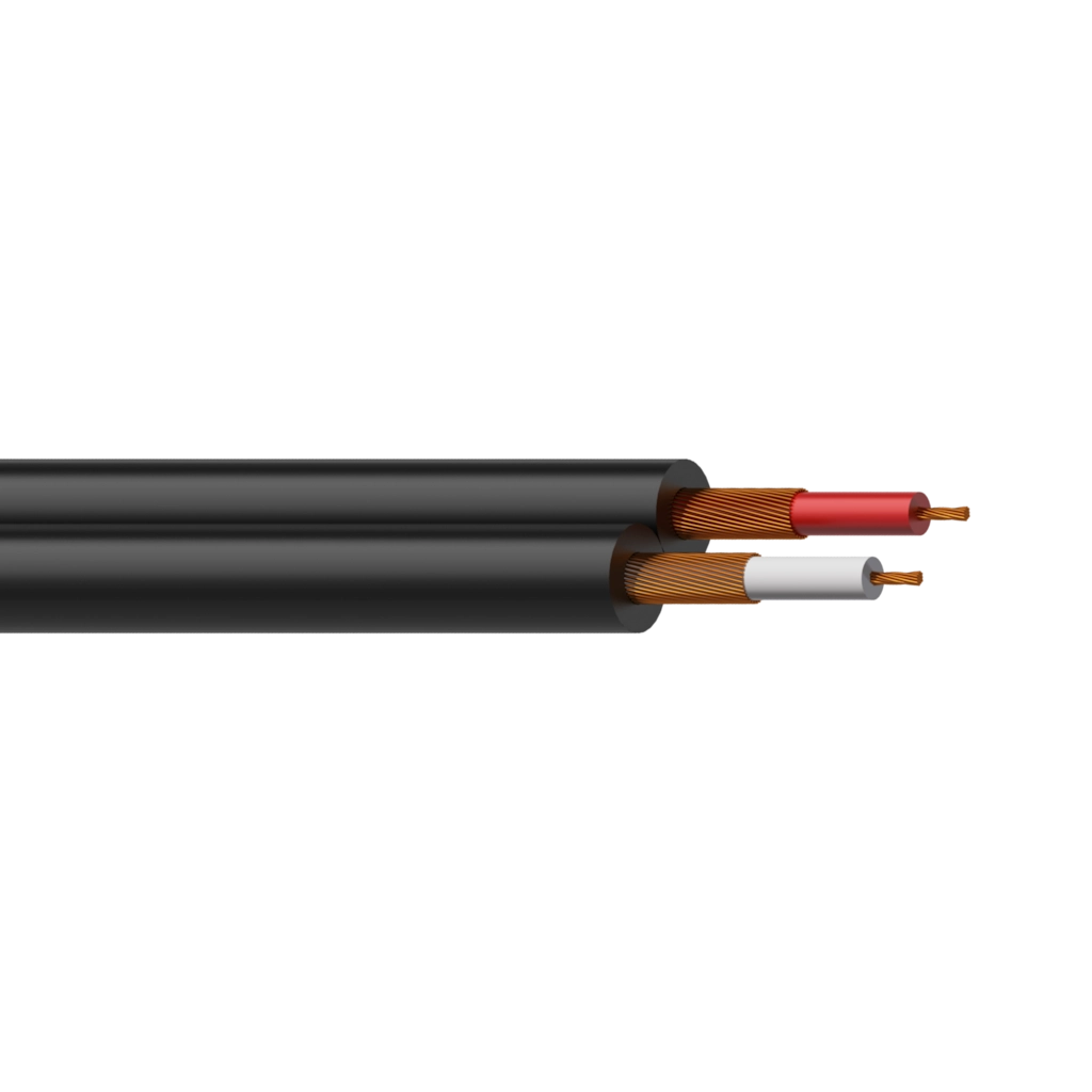 PROCAB-avit - SIG48/1 - Unbalanced signal cable - flex 2 x 0.16 mm² - 25 AWG - 100 meter