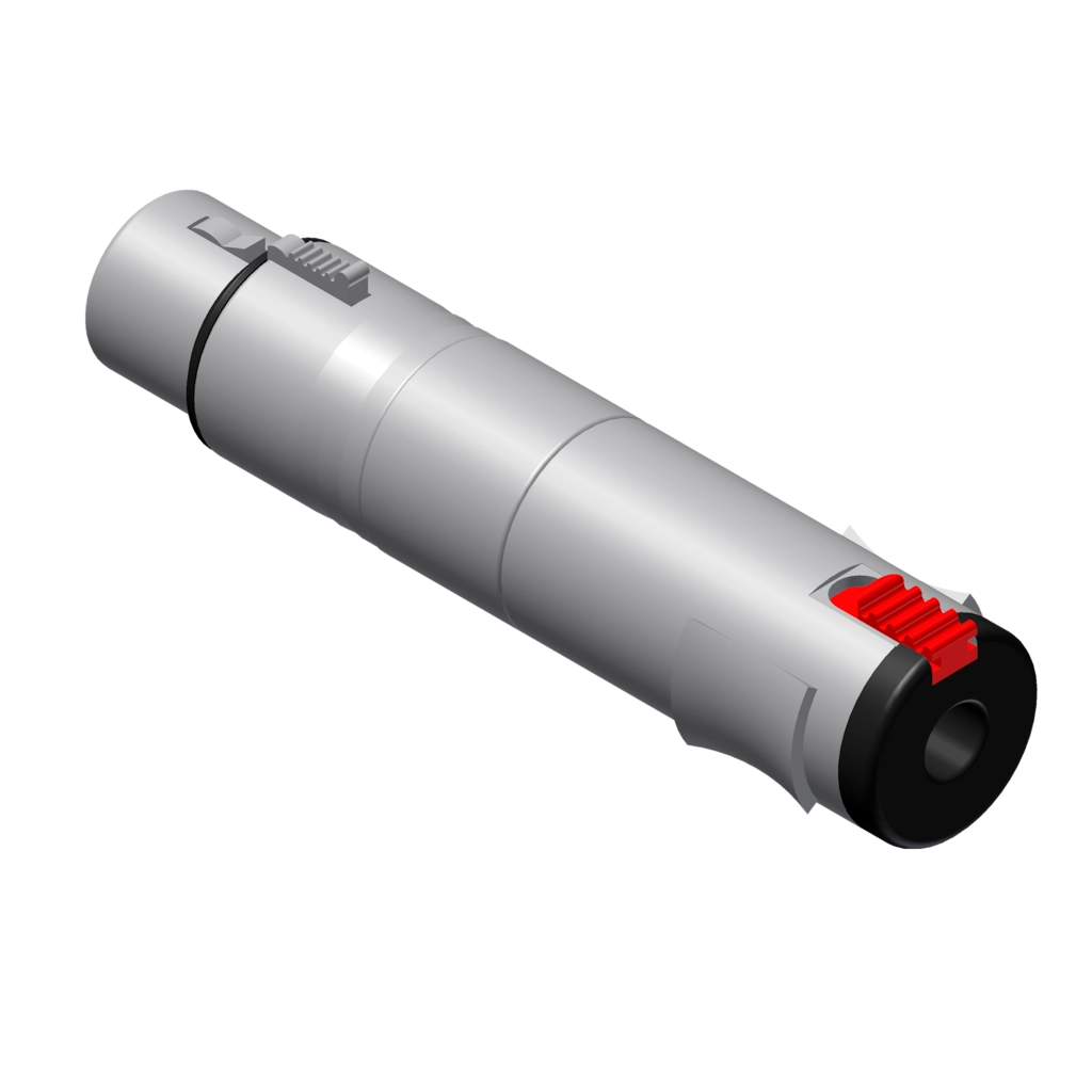 PROCAB-rental - VC110-P - Adapter - XLR female - 6.3 mm Jack female stereo - Adapter 25 pcs box