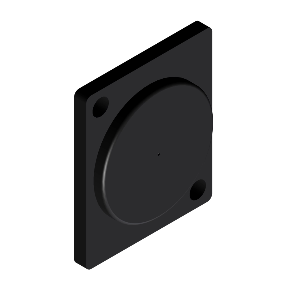 PROCAB-avit - VCD10 - Blind plate - D-size  - 10 pieces