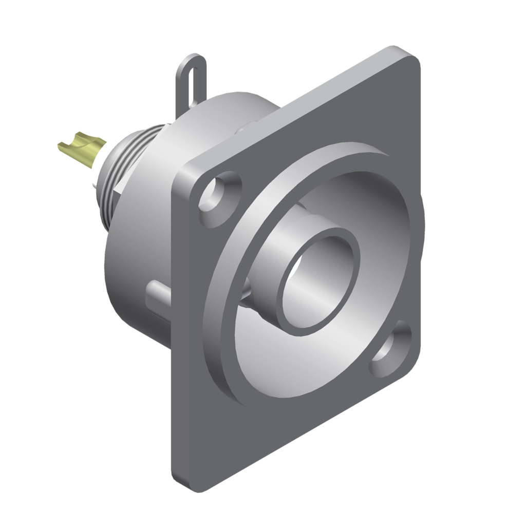 PROCAB-rental - VCD72 - Panel connector - bnc female - metal - D-size - Connector