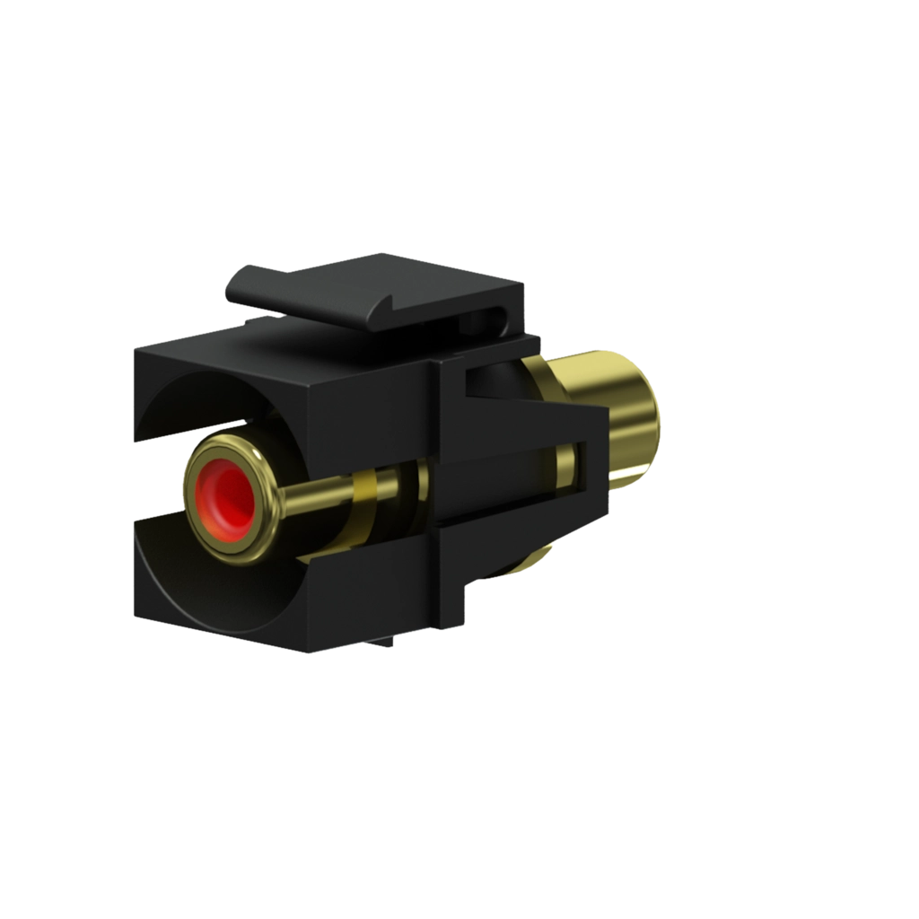 PROCAB-rental - VCK107P/B - Keystone adapter - RCA female - RCA female - pair - Black