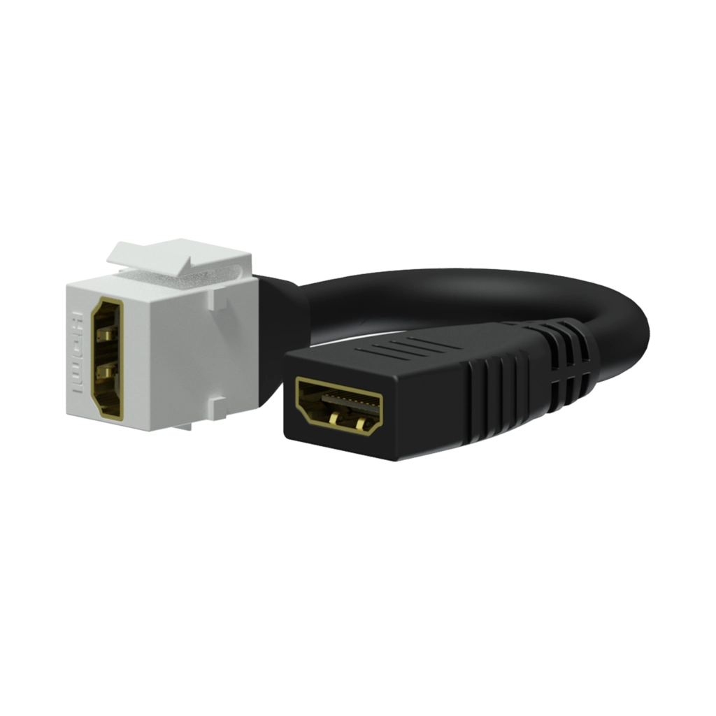 PROCAB-rental - VCK450/W - Keystone adapter - HDMI A female - HDMI A female - pigtail - White