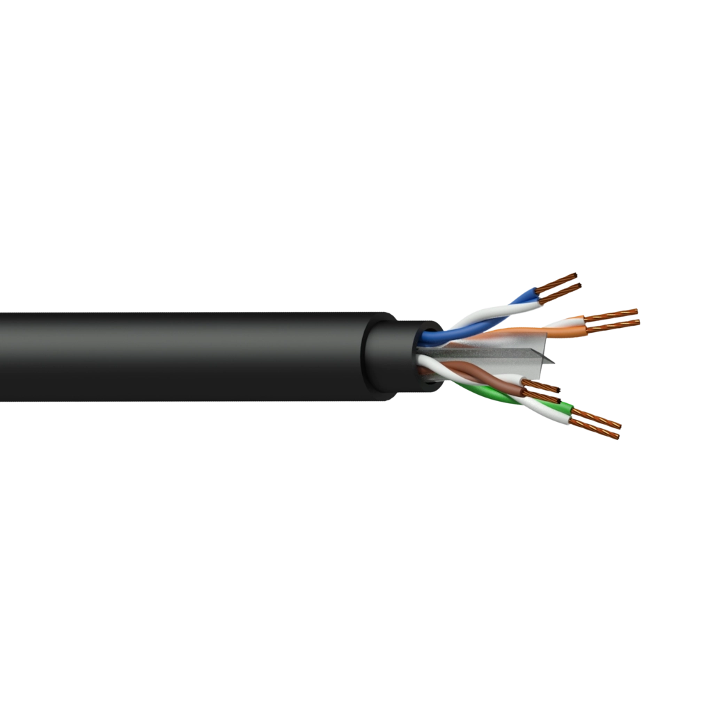 PROCAB-rental - BCT60U/1 - Networking cable - CAT6 - U/UTP - flex 0.22 mm² - 24 AWG - HighFlex™ - 100 m wooden reel