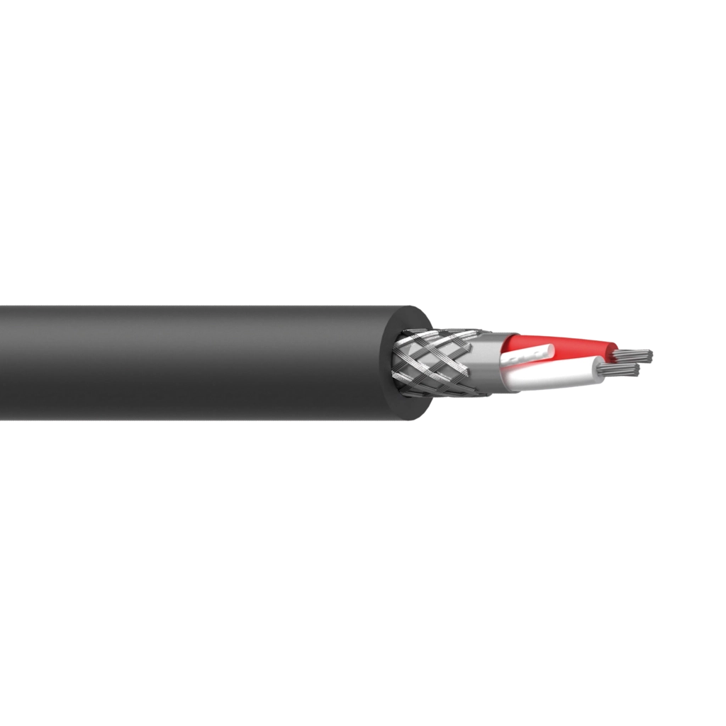 PROCAB-rental - PMX222/3 - DMX-AES cable - flex 2 x 0.34 mm² - 22 AWG - HighFlex™ - 300 meter, dark grey