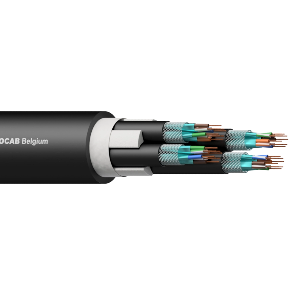 PROCAB-rental - PNC047/1 - 4 x CAT7 S/FTP networking cable - 100 meter