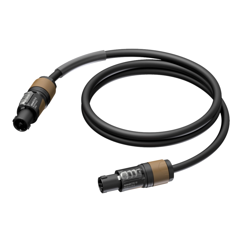 PROCAB-rental - PRA522/20 - Loudspeaker cable - 2 pole speakON cable - HighFlex™ - 20 meter