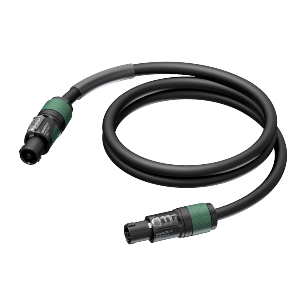 PROCAB-rental - PRA524/15 - Loudspeaker cable - 4 pole speakON cable - HighFlex™ - 15 meter