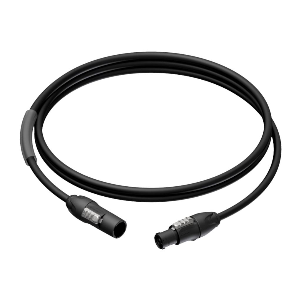 PROCAB-rental - PRP435/5 - Power cable - powerCON TRUE1 male - powerCON TRUE1 female - 3 x 1.5 mm² - 5 meter