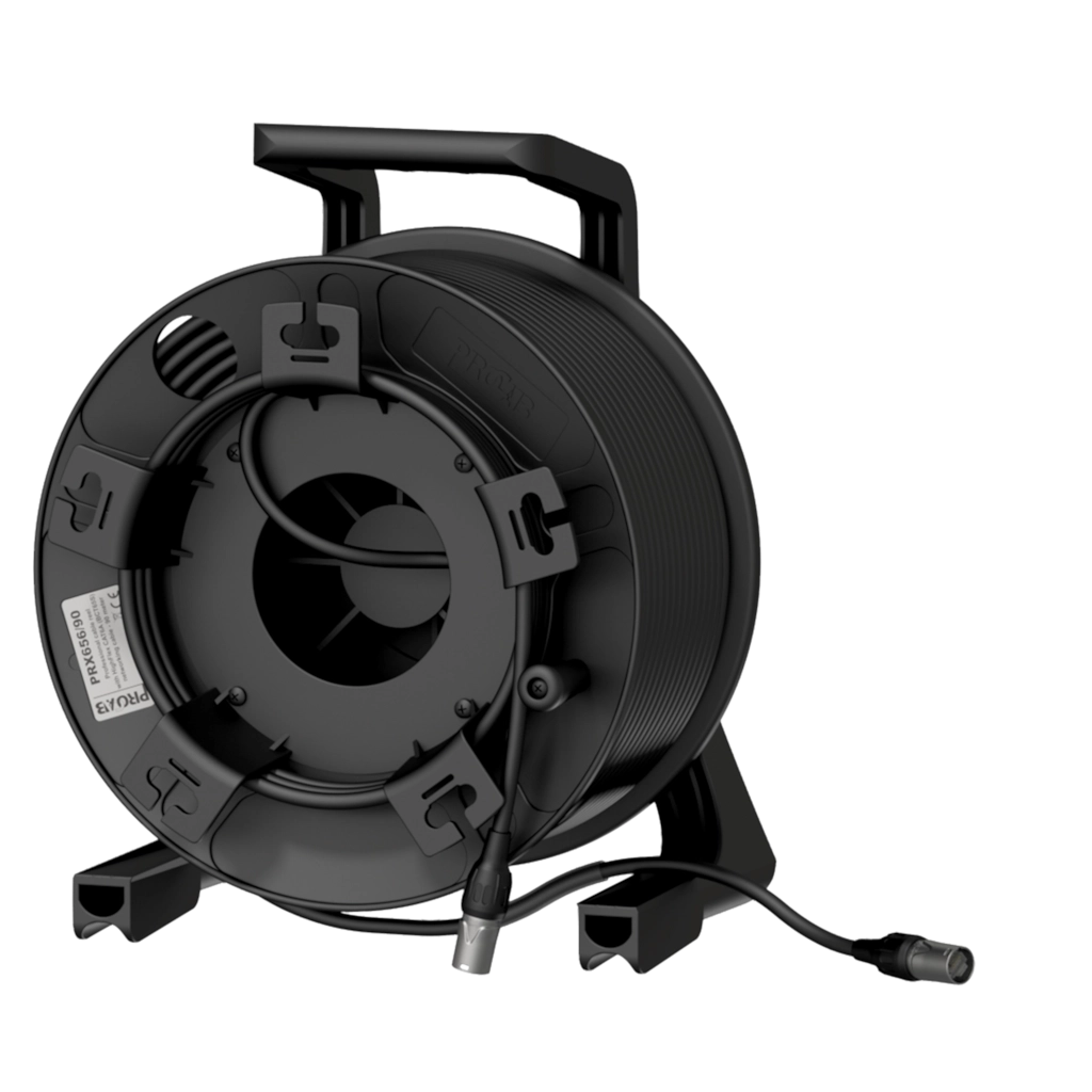 PROCAB-rental - PRX656/90 - Cable reel - networking cable - CAT6A - S/FTP - etherCON - HighFlex™ - 90 meter