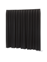 Wentex - Pipe & Drape drape black 3m with velcro