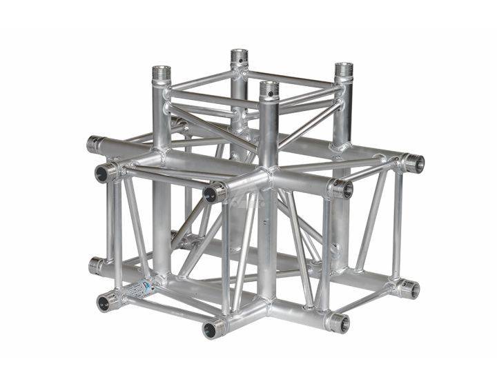 Prolyte H40V-C020 - Heavy duty 4-weg hoek (T+down) zilver