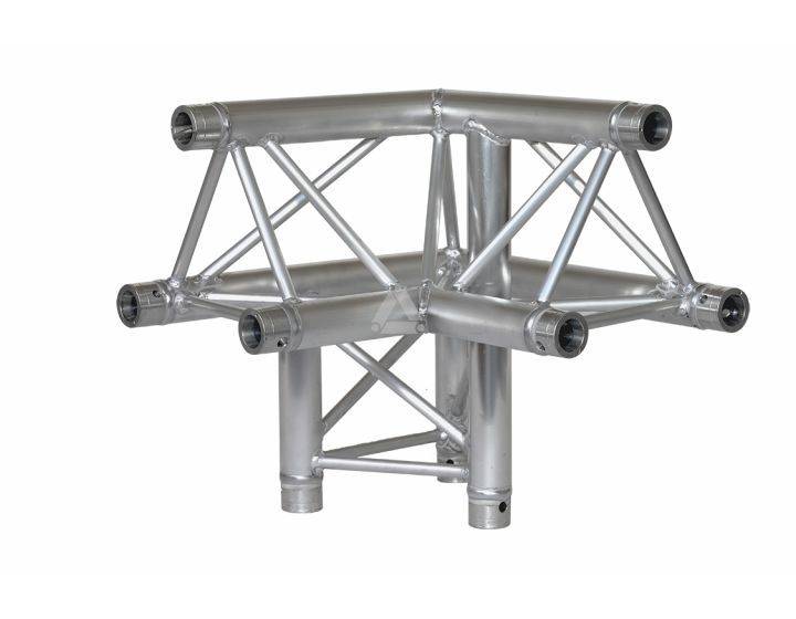 Prolyte X30D-C011 - Medium duty 3-weg hoek 90° links Apex Up zwart
