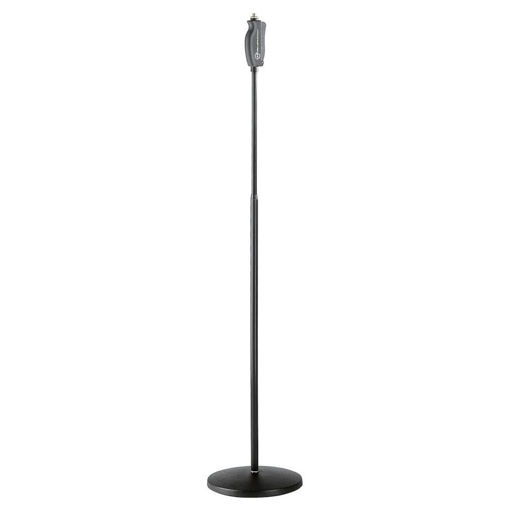 K&M 26085 - Pied de micro à base ronde (une main)