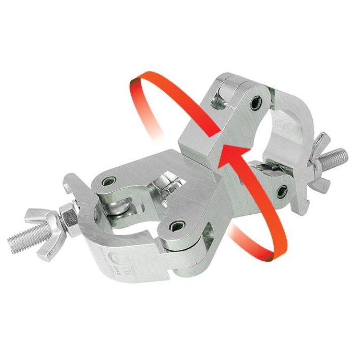 Doughty T58030 Slimline Swivel Coupler (750kg) - Swivel coupler 48-51 mm