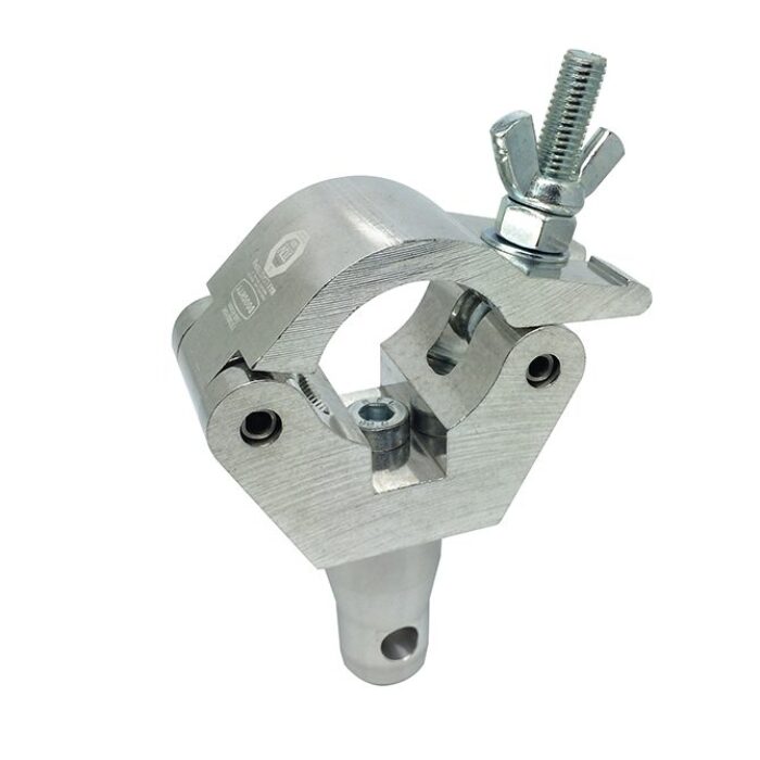 Doughty T45800 Clamp with Half Connector (100kg) - Clamp for Modular Rigging 48-51 mm