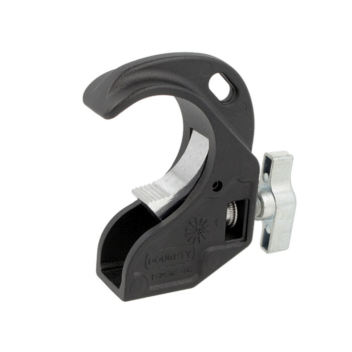 Doughty T58400 Twenty Clamp (20kg) - Lichte haakklem 48-51 mm, zwart