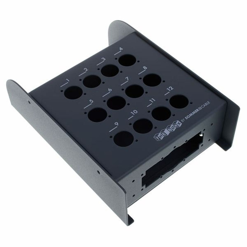 LK37 stage set - 4x breakoutbox met 48 in / 16 uit patch (3U rack)