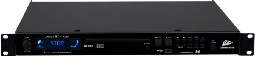 JBSystems USB3.1RDS - CD/USB/Radio speler