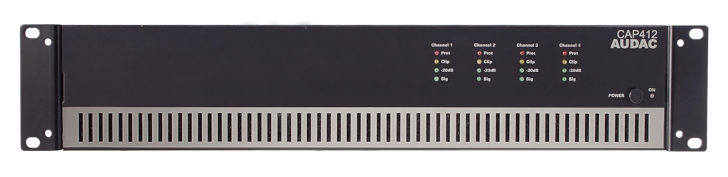 AUDAC - CAP412 - Quad-channel power amplifier 4 x 120W 100V