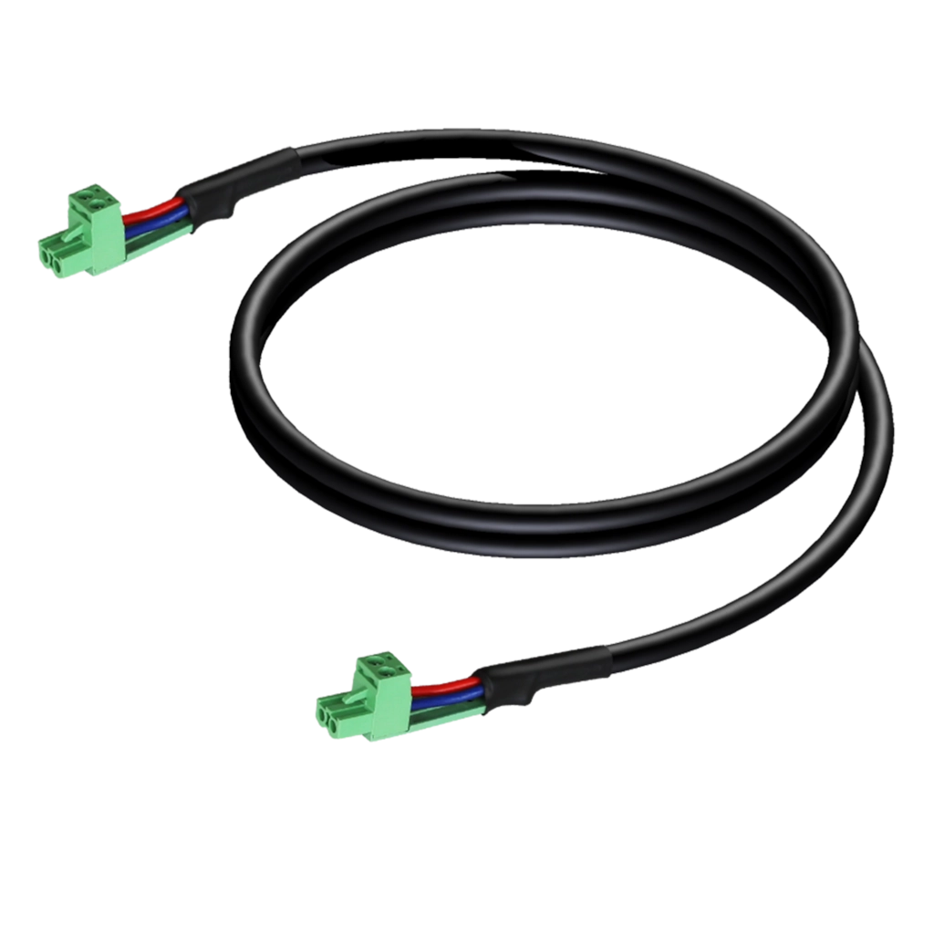 PROCAB-avit - CLA530/2 - Loudspeaker cable - terminal block - terminal block (2p - 5.08mm) - 2 meter