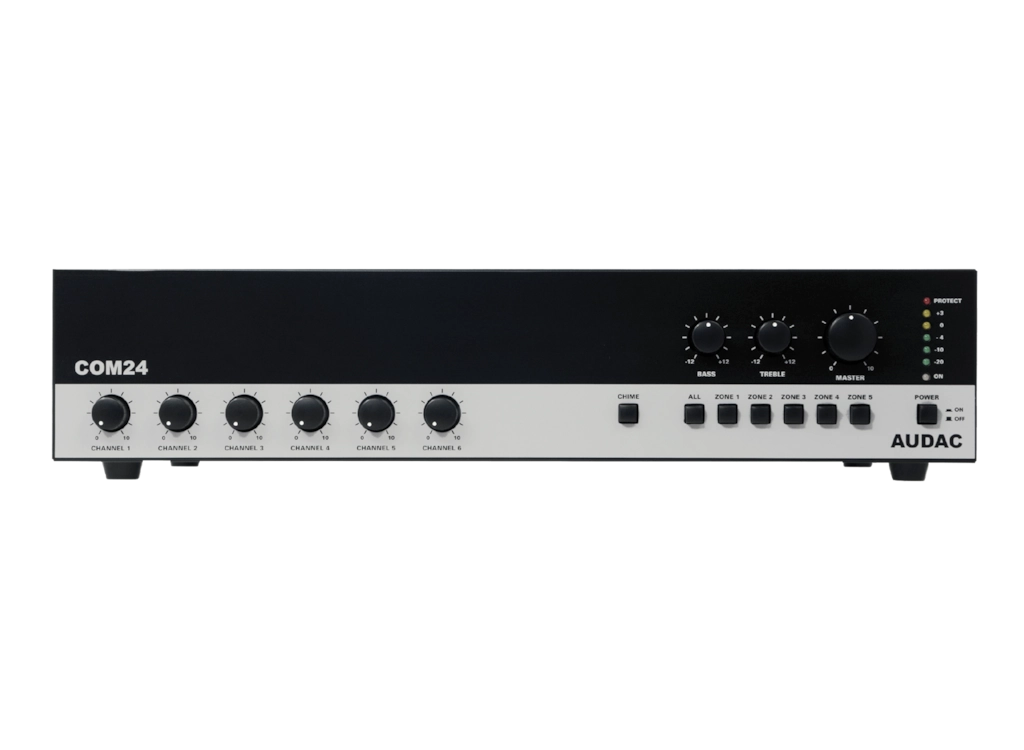 AUDAC - COM24MK2-UK - Public address amplifier 240W 100V - UK plug