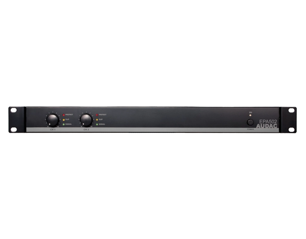 AUDAC - EPA502 - Dual-channel Class-D amplifier 2 x 500W