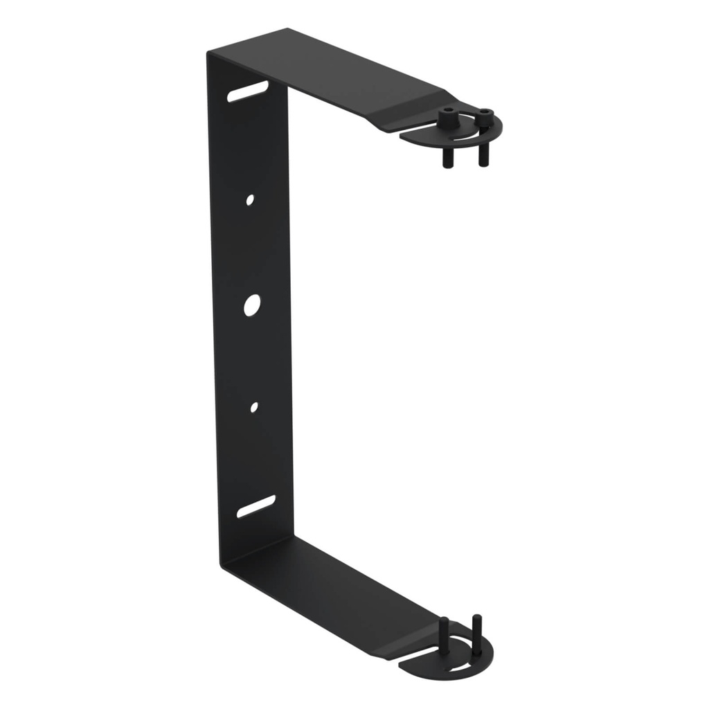 AUDIOPHONY - SUPSL208B - Horizontal wall-mounting bracket for Sline208B speaker – Black